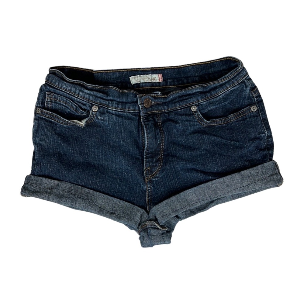 Y2K Levi’s Denim/Jean Cut Off Shorts that have been hemmed. Micro shorts